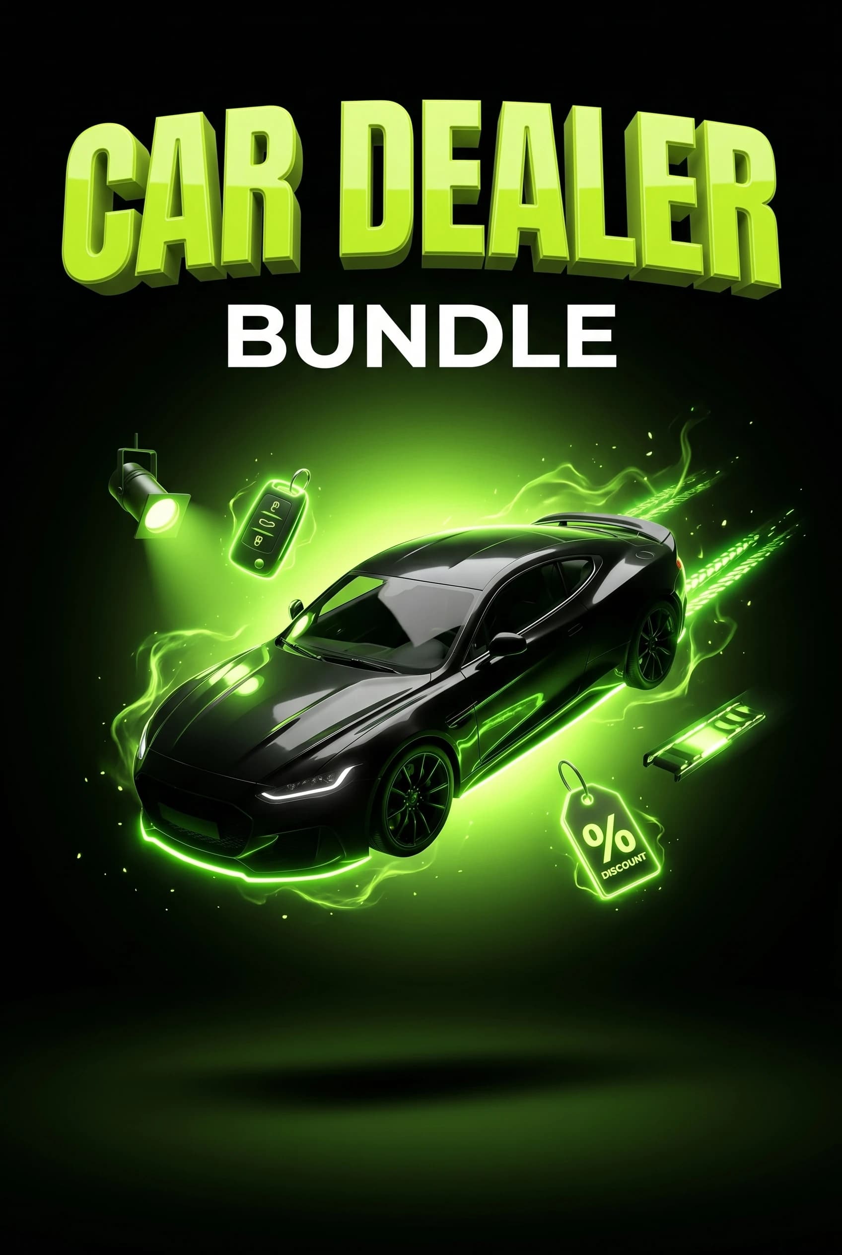 Car Dealership Canva Bundle