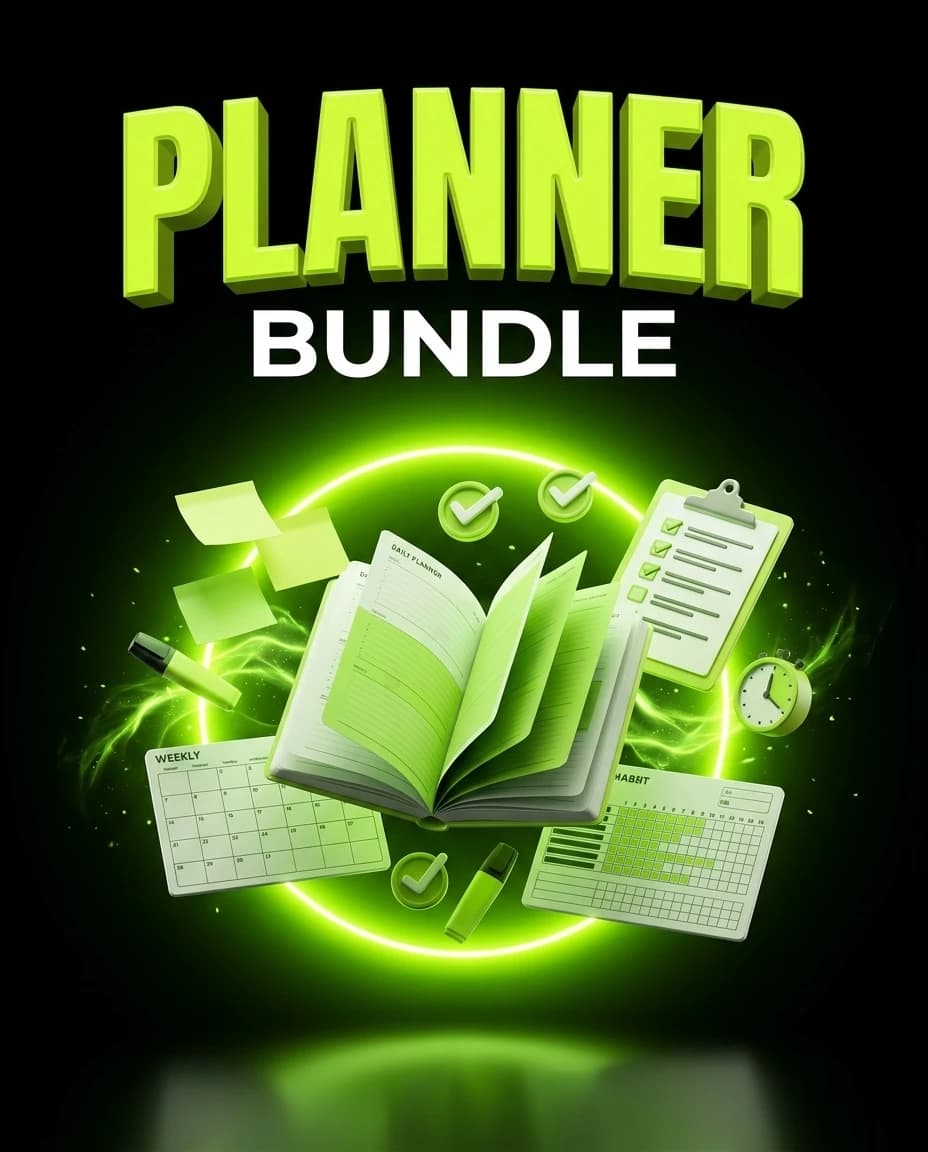 Ultimate Planner Canva Bundle