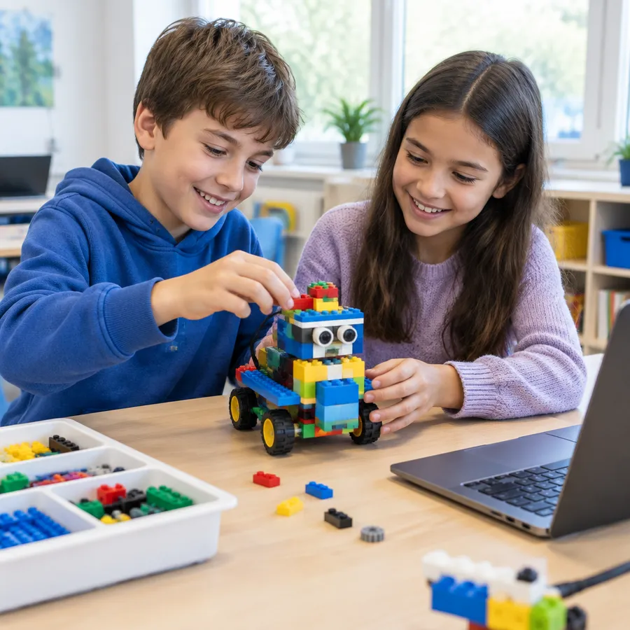 Sample ad post: Robo Kids School